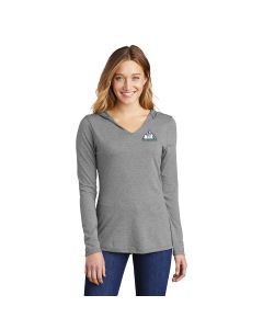 District - Women's Perfect Tri Longsleeve Hooded T-shirt