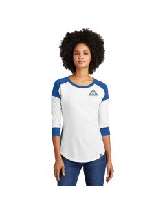 New Era - Ladies Heritage Blend 3/4-Sleeve Baseball Raglan Tee