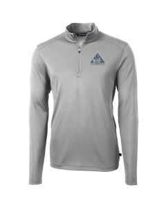 Cutter & Buck - Mens Virtue Eco Pique Recycled Quarter-Zip Pullover